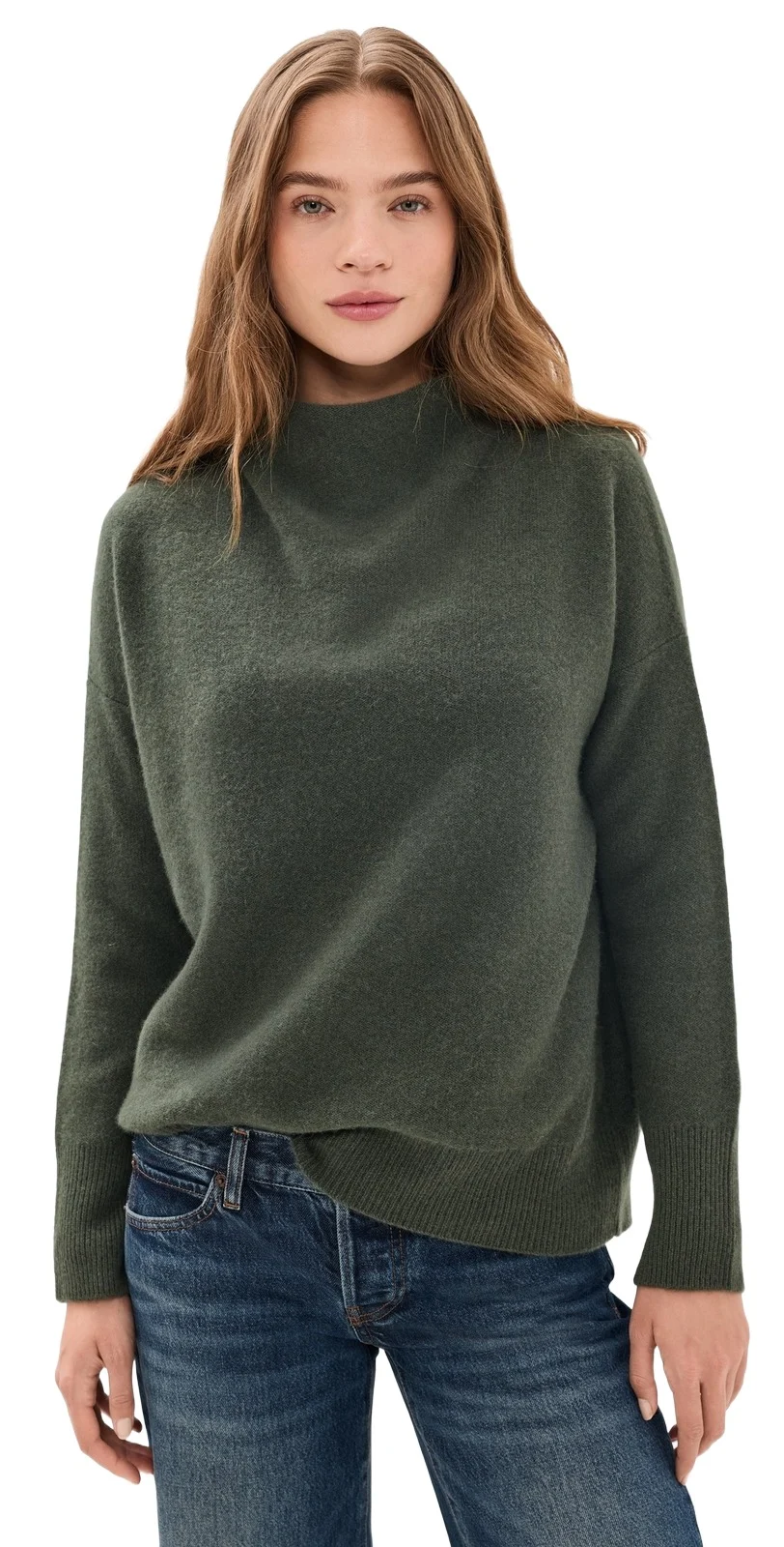 Cashmere Funnel Neck Pullover Cashmere Funnel Neck Pullover