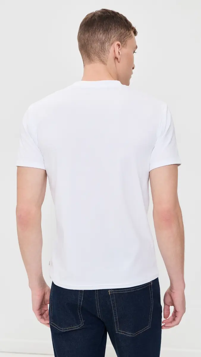 DL1961 Ribbed Crew Neck Tee | Thumbnail 3