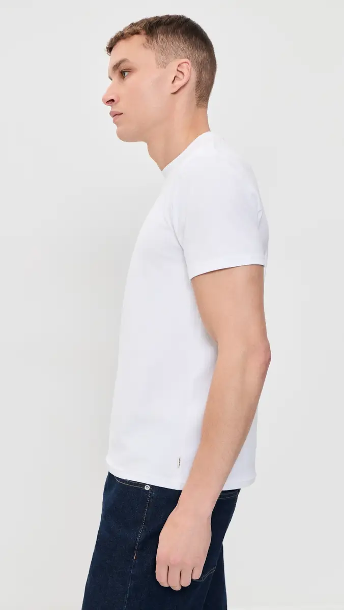 DL1961 Ribbed Crew Neck Tee | Thumbnail 4