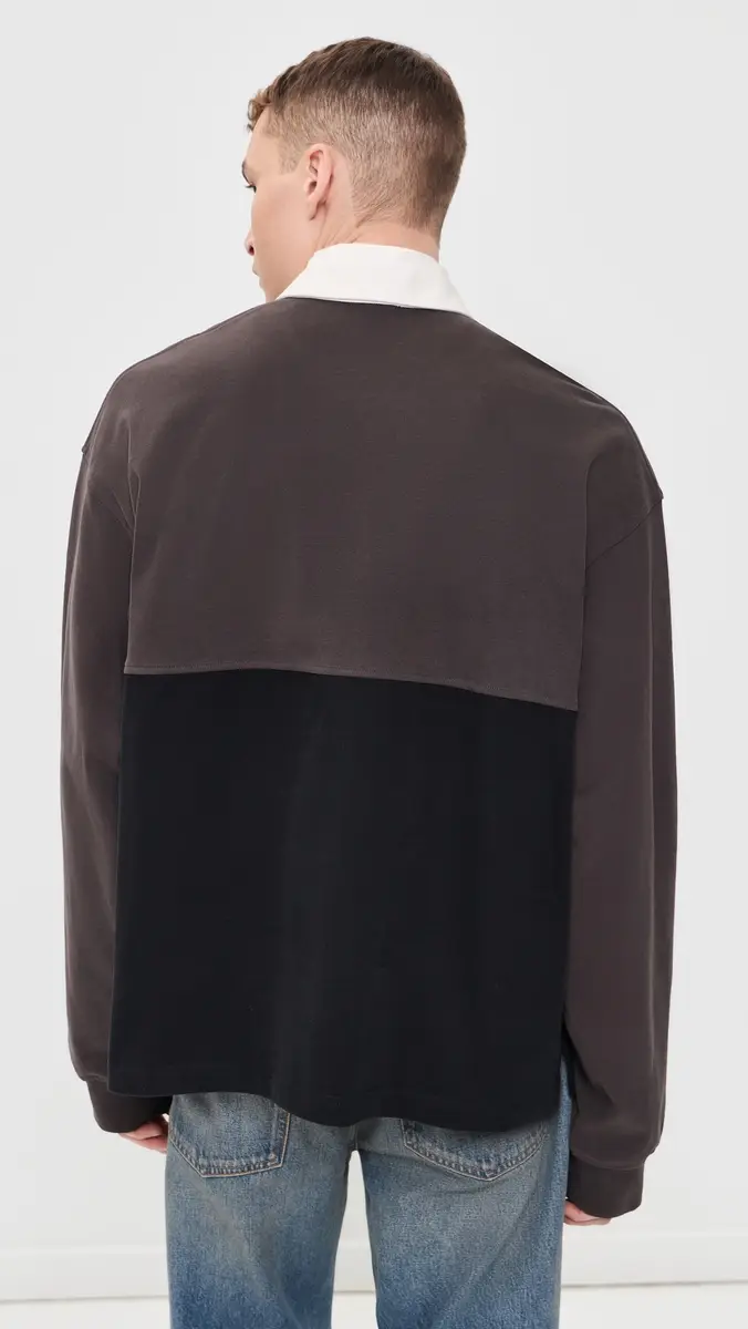 AGOLDE Blocked Rugby Shirt | Thumbnail 3 AGOLDE Blocked Rugby Shirt | Thumbnail 3