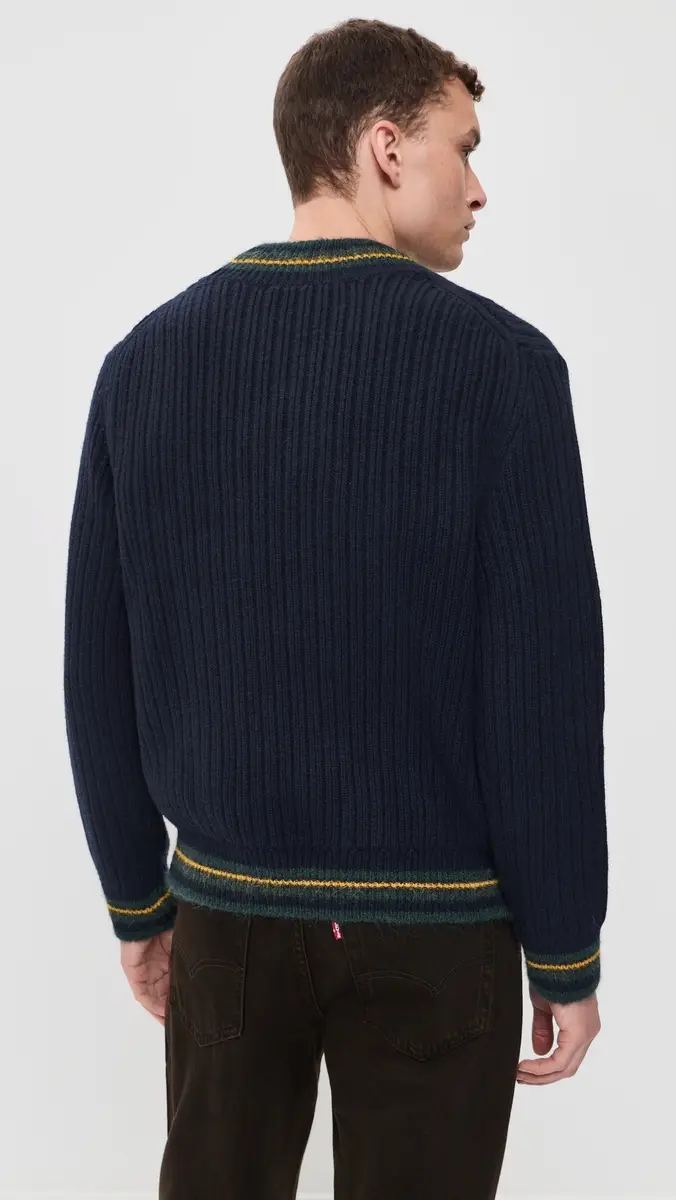 Lacoste V Neck Wool Sweater | Thumbnail 3