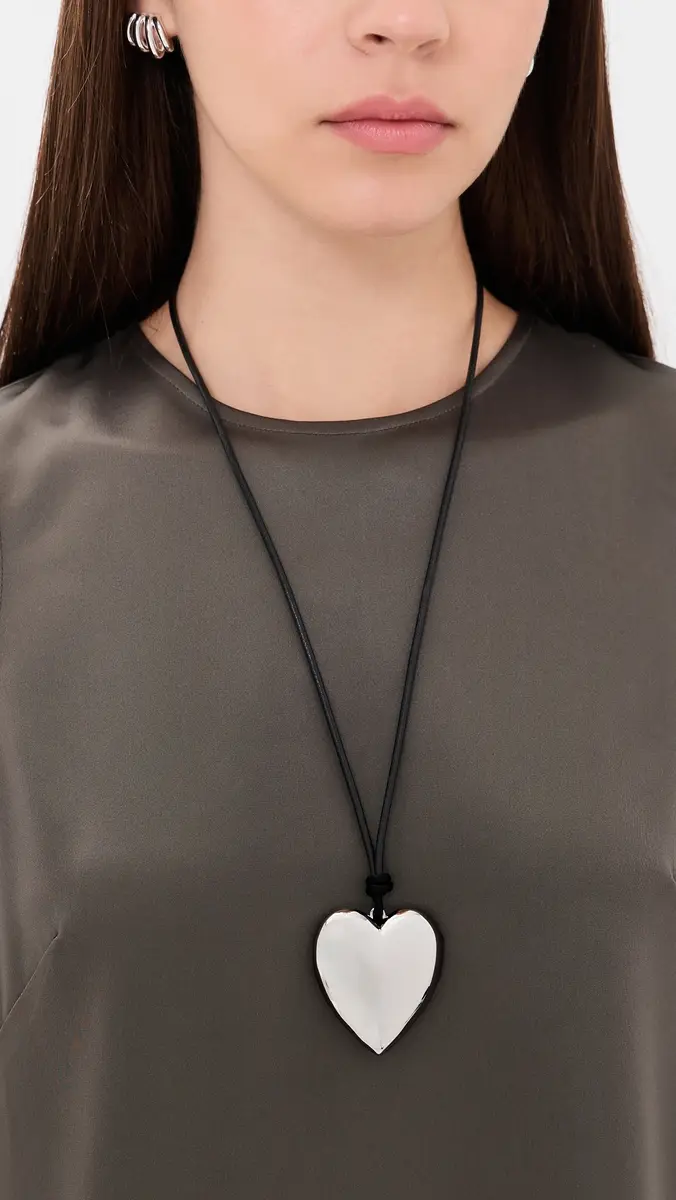 Jennifer Fisher Heart Long Pendant | Thumbnail 3 Jennifer Fisher Heart Long Pendant | Thumbnail 3
