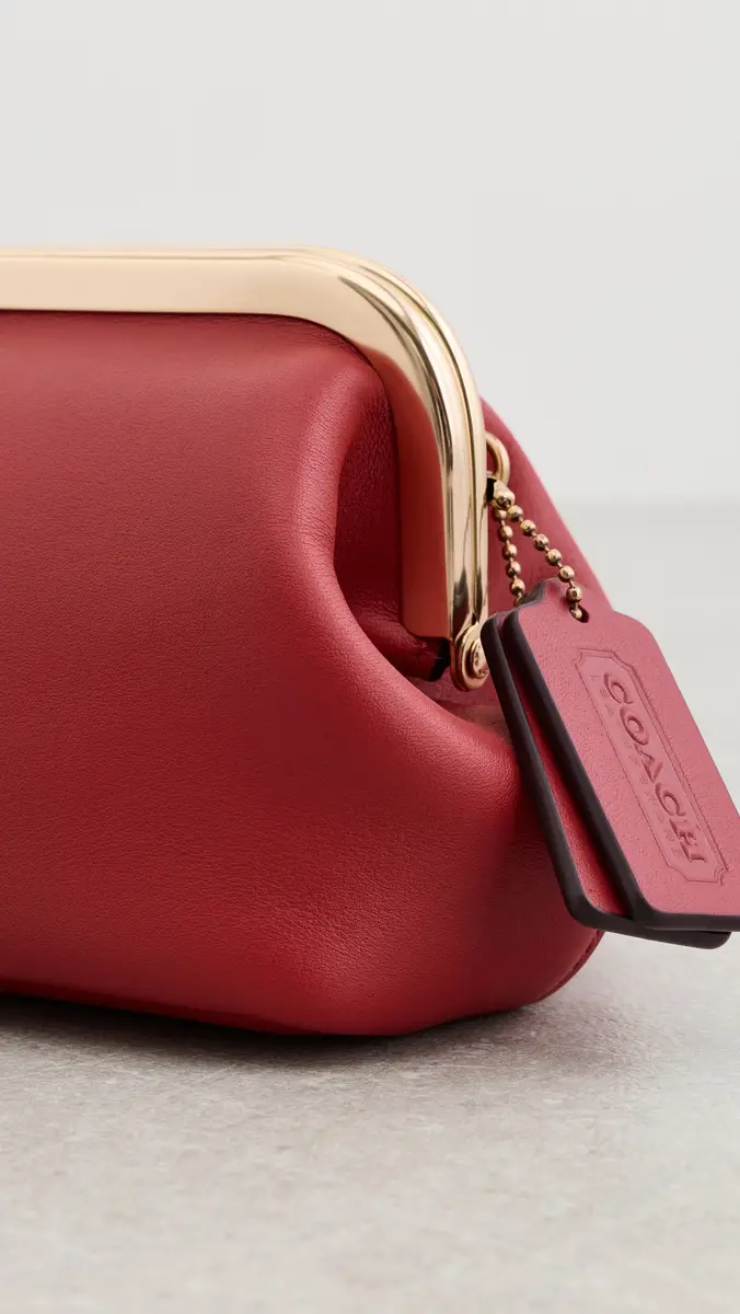 Coach Leather Kisslock Frame Bag 30 | Thumbnail 5 Coach Leather Kisslock Frame Bag 30 | Thumbnail 5