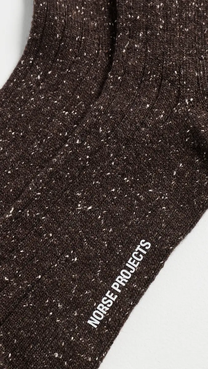Norse Projects Bykle Neps Wool Rib Socks | Thumbnail 3 Norse Projects Bykle Neps Wool Rib Socks | Thumbnail 3