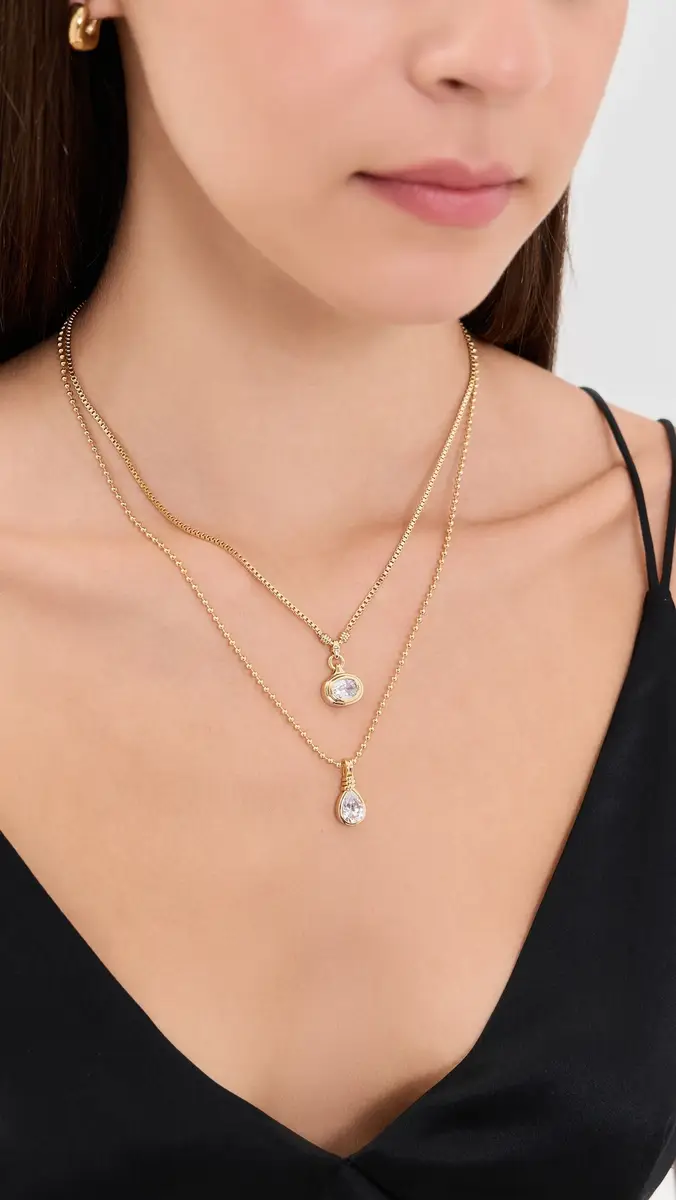 Luv AJ The Antoinette Stone Charm Necklace Set | Thumbnail 3 Luv AJ The Antoinette Stone Charm Necklace Set | Thumbnail 3