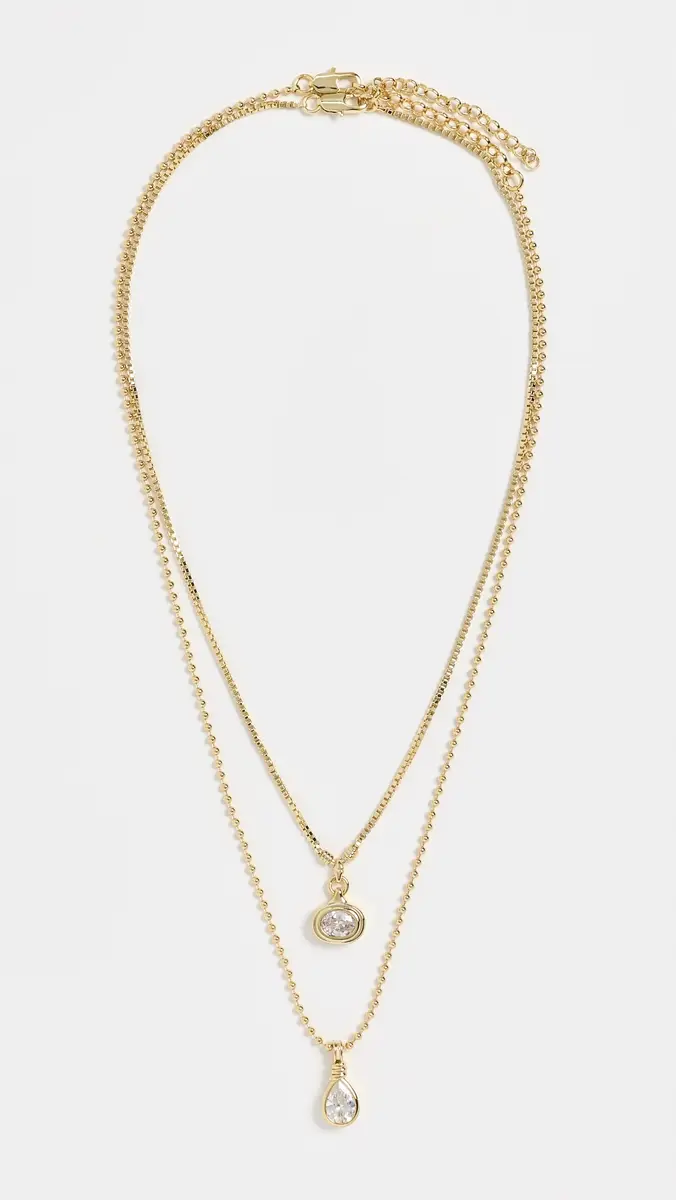 Luv AJ The Antoinette Stone Charm Necklace Set | Thumbnail 4 Luv AJ The Antoinette Stone Charm Necklace Set | Thumbnail 4