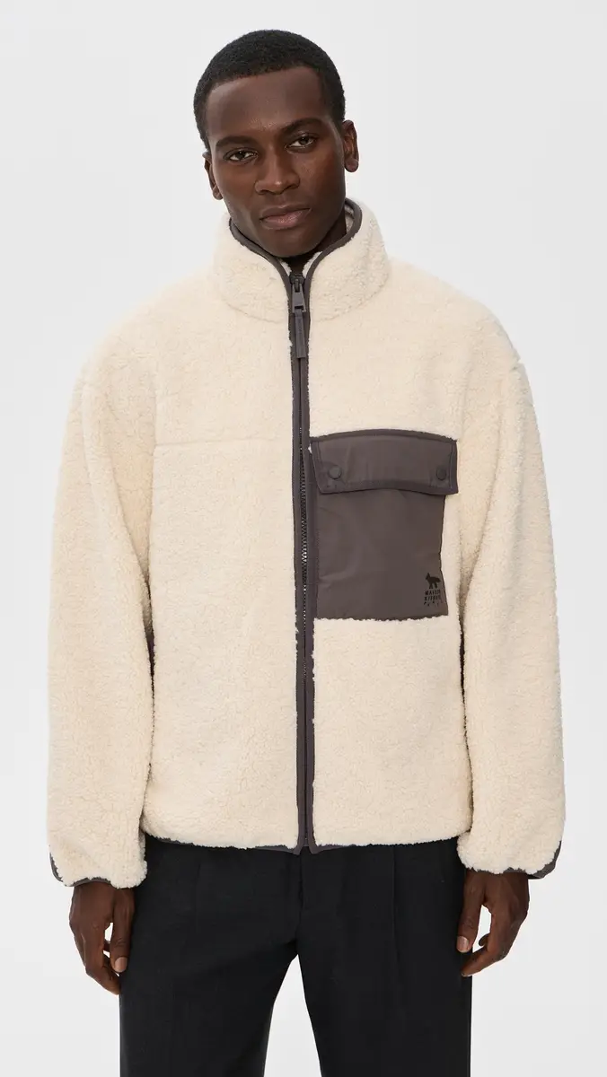 Maison Kitsuné Fleece Jacket | Thumbnail 2 Maison Kitsuné Fleece Jacket | Thumbnail 2