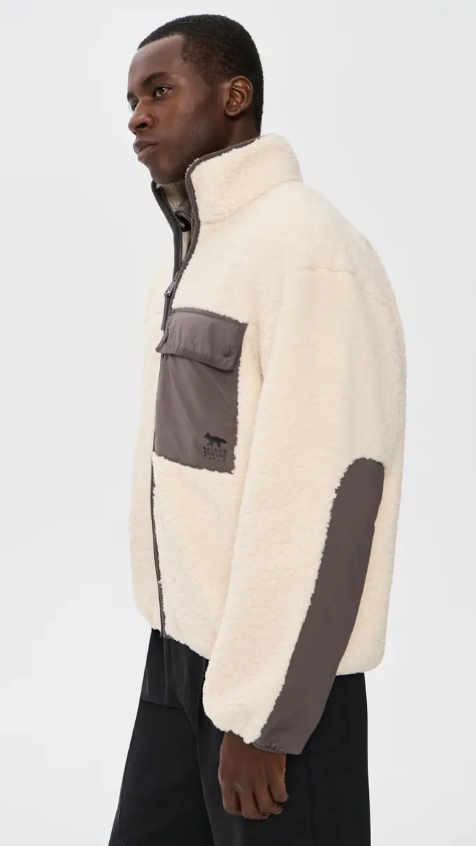 Maison Kitsuné Fleece Jacket | Thumbnail 4 Maison Kitsuné Fleece Jacket | Thumbnail 4