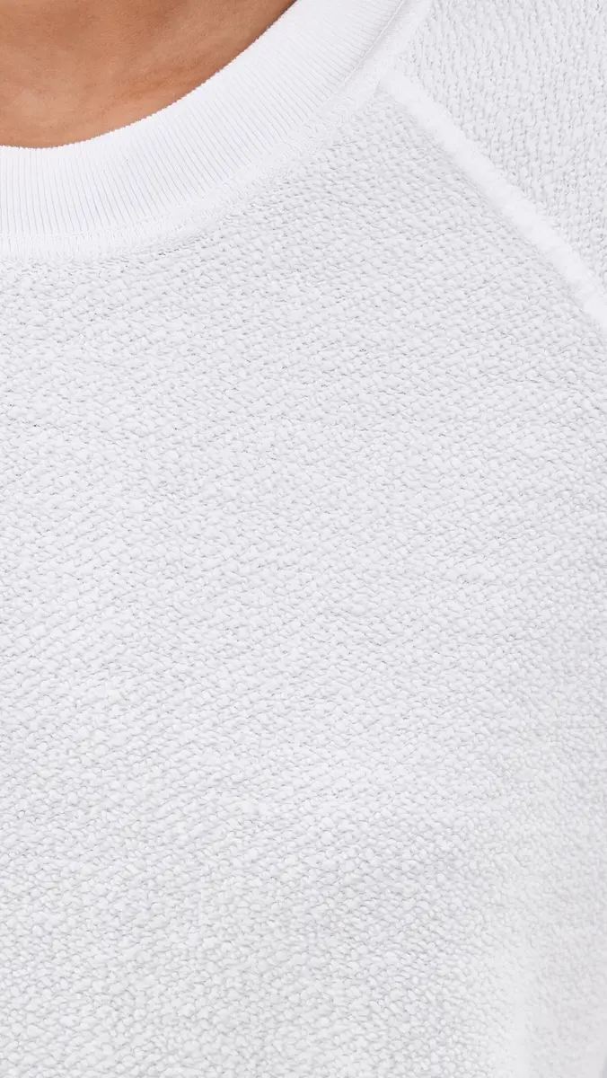 perfectwhitetee Ziggy Inside Out Fleece Long Sleeve Crew Neck Sweatshirt | Thumbnail 6 perfectwhitetee Ziggy Inside Out Fleece Long Sleeve Crew Neck Sweatshirt | Thumbnail 6