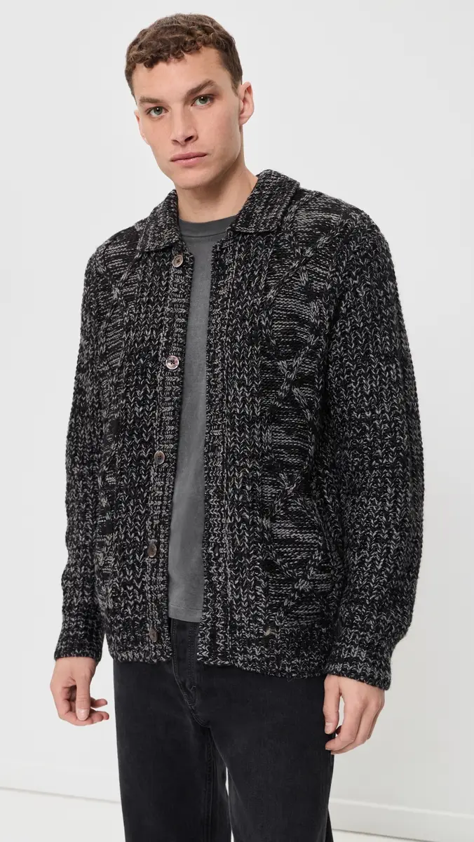 Obey Isar Button Up Sweater | Thumbnail 2 Obey Isar Button Up Sweater | Thumbnail 2