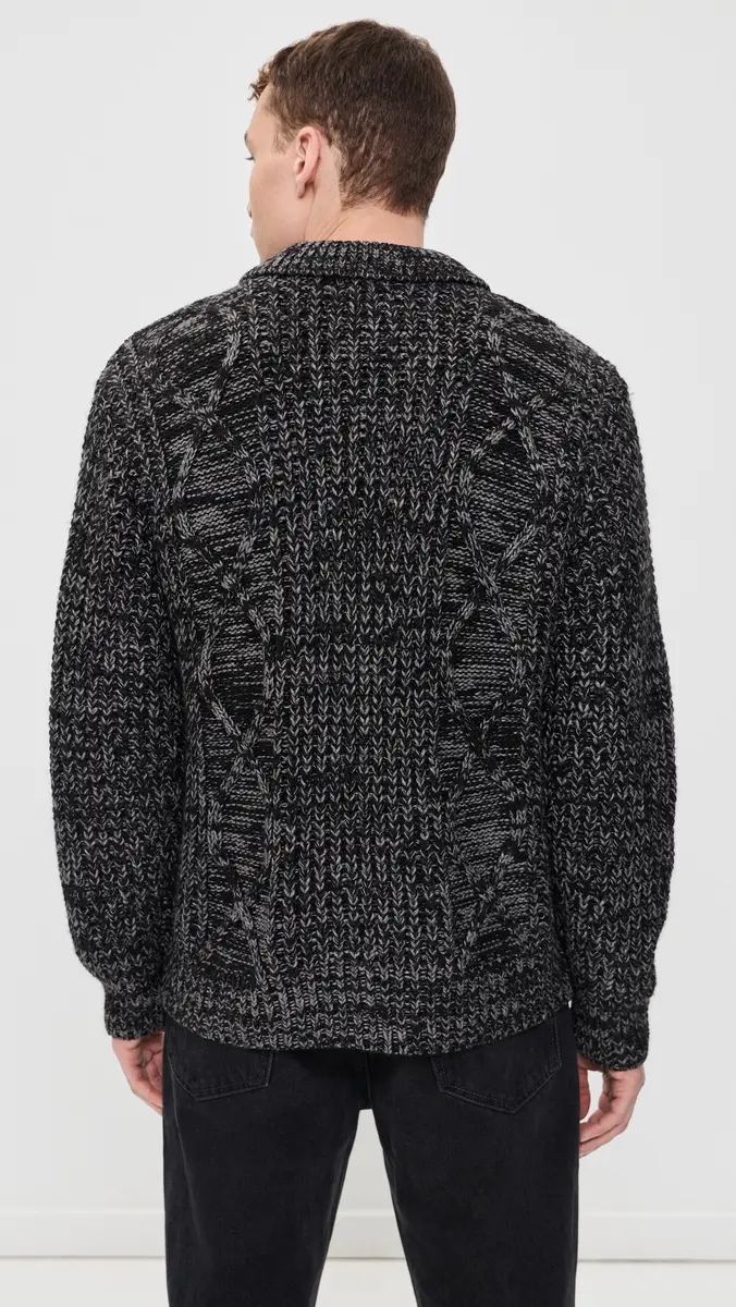 Obey Isar Button Up Sweater | Thumbnail 3 Obey Isar Button Up Sweater | Thumbnail 3