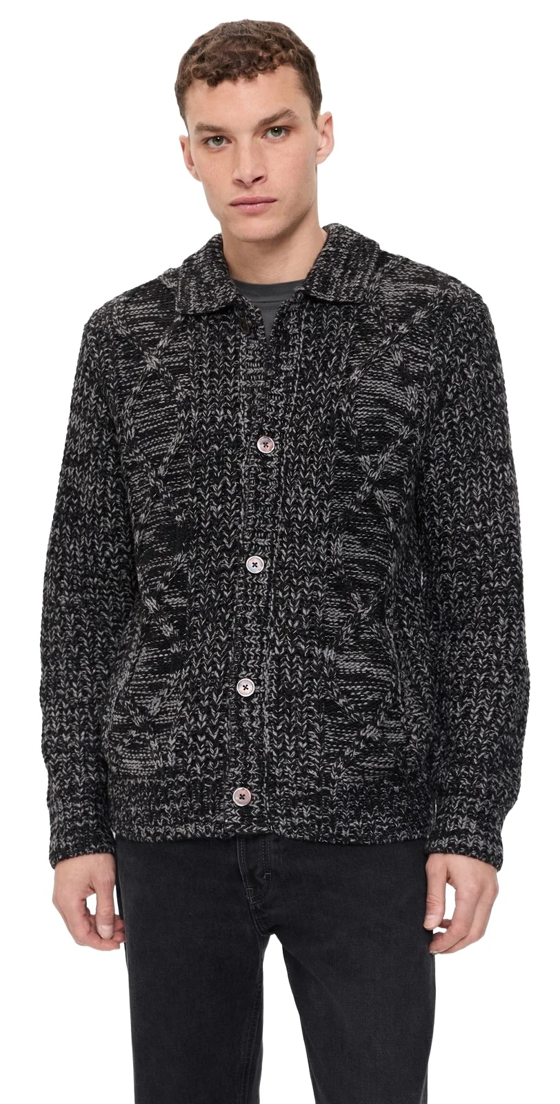 Isar Button Up Sweater Isar Button Up Sweater