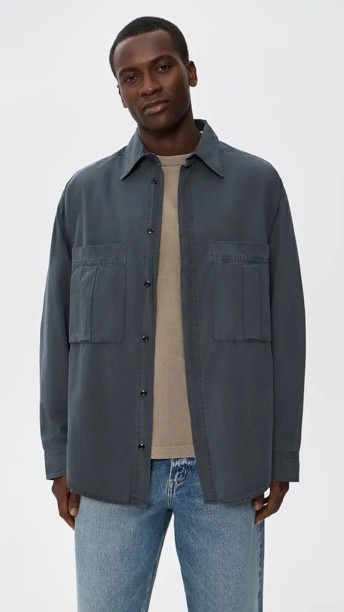 AGOLDE Clark Front Pocket Button Down Shirt | Thumbnail 2 AGOLDE Clark Front Pocket Button Down Shirt | Thumbnail 2