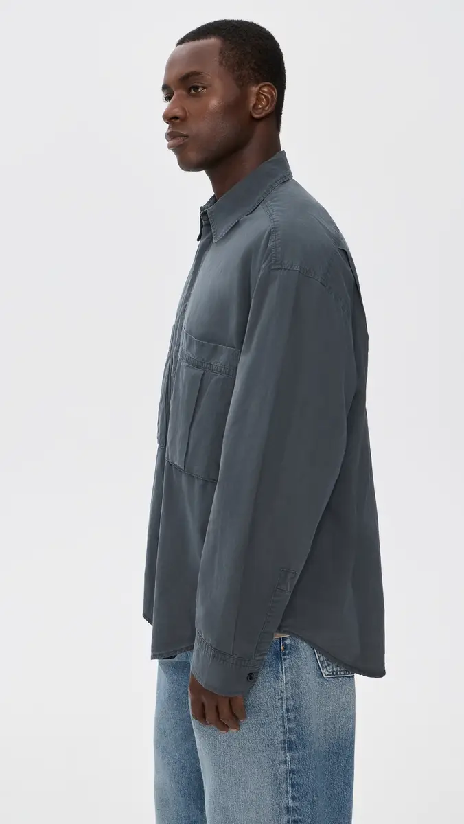 AGOLDE Clark Front Pocket Button Down Shirt | Thumbnail 4 AGOLDE Clark Front Pocket Button Down Shirt | Thumbnail 4