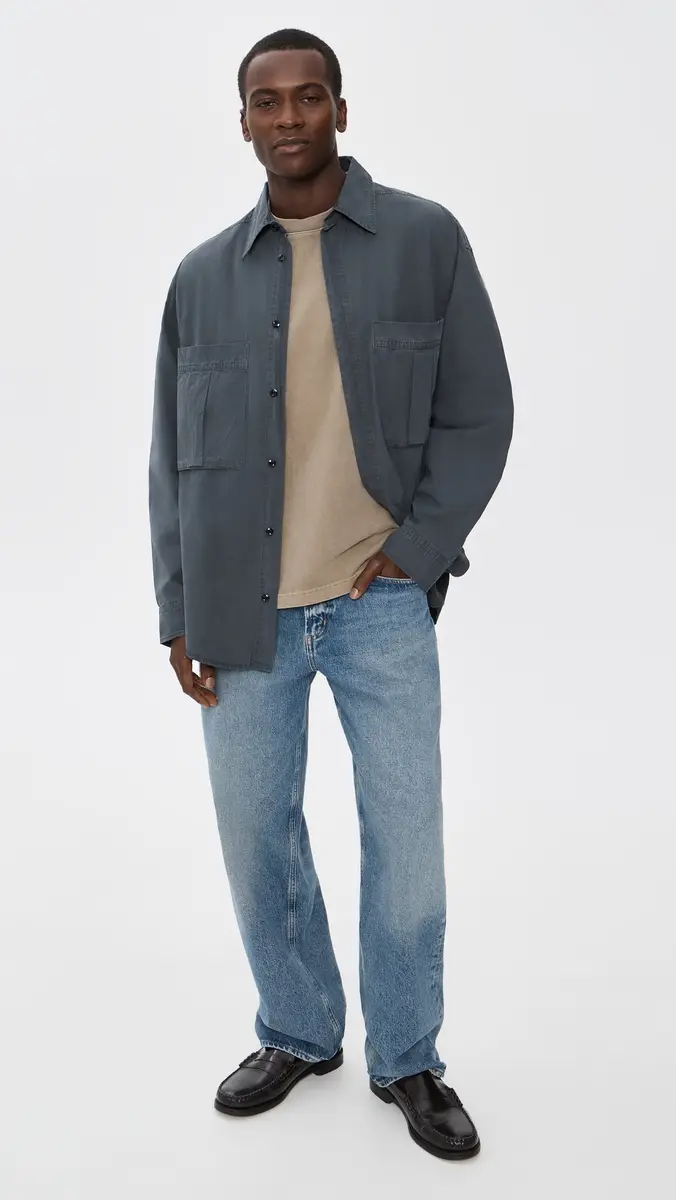 AGOLDE Clark Front Pocket Button Down Shirt | Thumbnail 5 AGOLDE Clark Front Pocket Button Down Shirt | Thumbnail 5