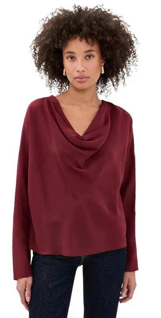 Vinnie Silk Blouse