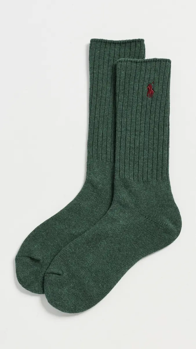 Polo Ralph Lauren Cotton Rib Crew Socks | Thumbnail 2