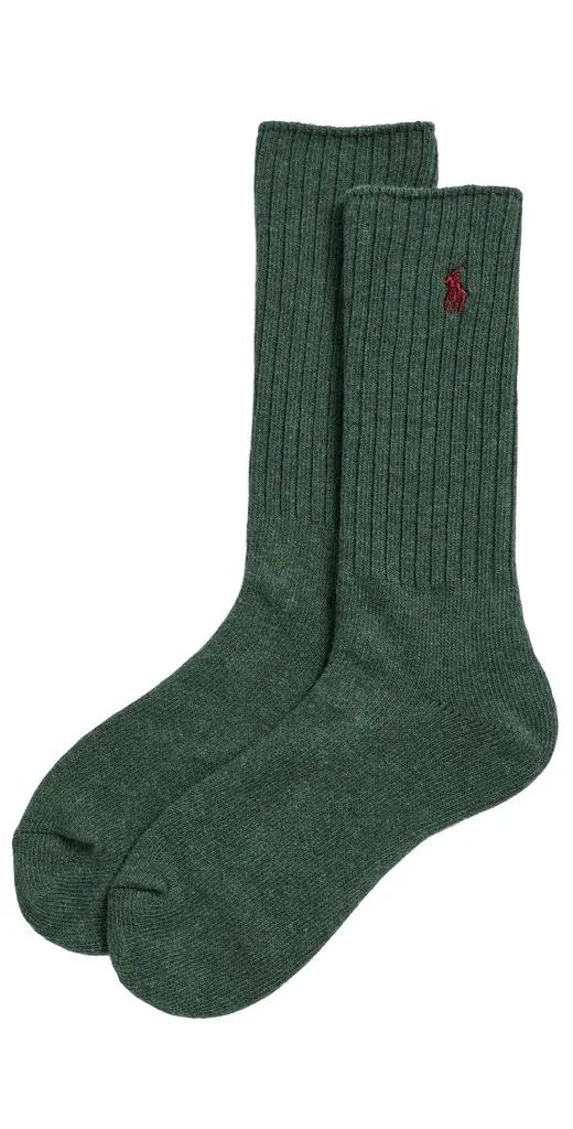 Polo Ralph Lauren Cotton Rib Crew Socks