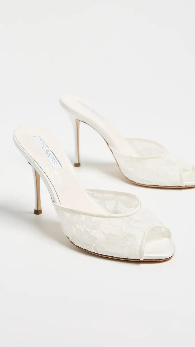 Tony Bianco Sofia Lace Heels | Thumbnail 5 Tony Bianco Sofia Lace Heels | Thumbnail 5