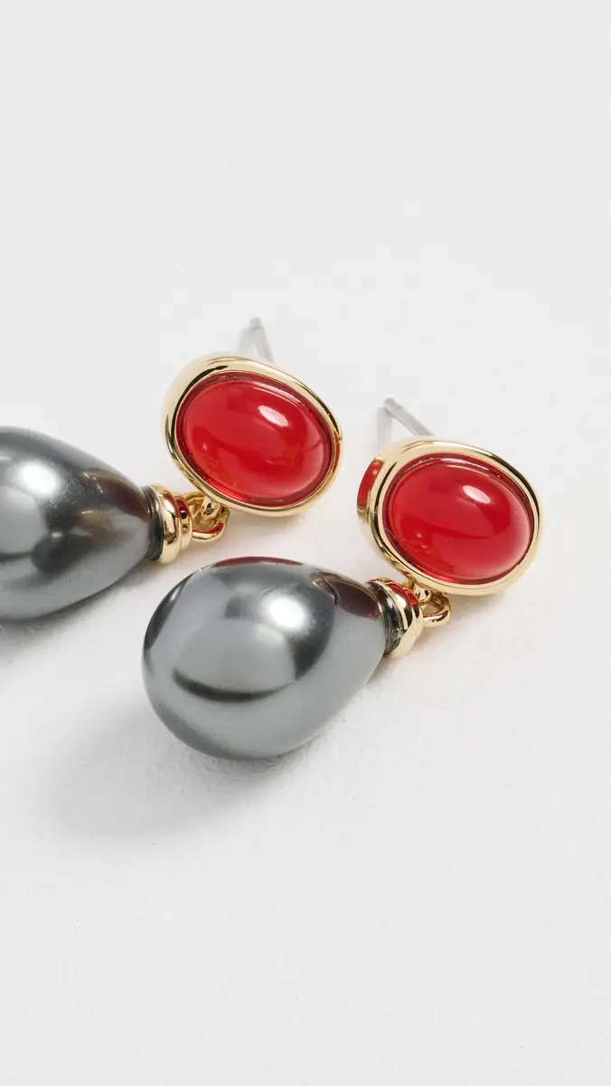 Luv AJ The Theodora Tahitian Pearl Earrings | Thumbnail 4 Luv AJ The Theodora Tahitian Pearl Earrings | Thumbnail 4