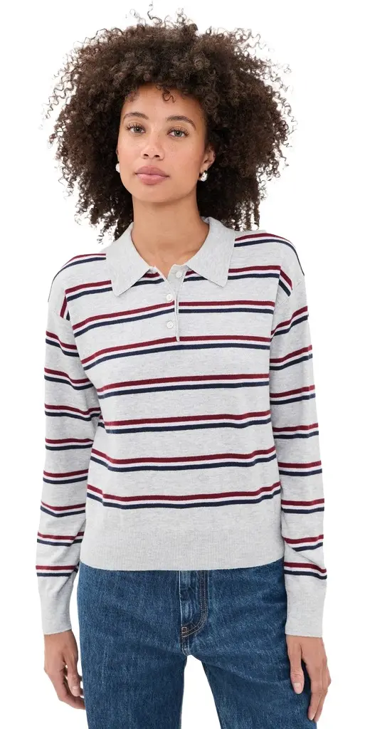 Super Soft Long Sleeve Polo Sweater Super Soft Long Sleeve Polo Sweater