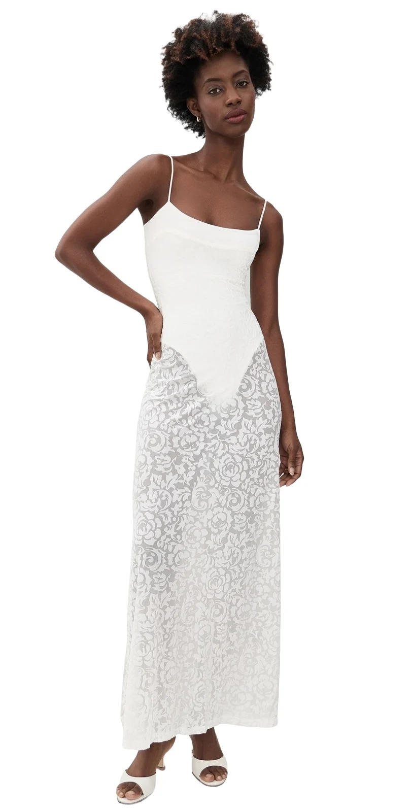 Odelia Bodysuit Maxi Dress
