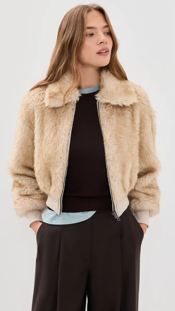 Wayf Nathalie Faux Fur Jacket | Thumbnail 2 Wayf Nathalie Faux Fur Jacket | Thumbnail 2