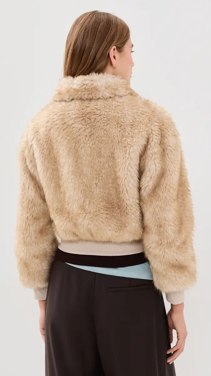 Wayf Nathalie Faux Fur Jacket | Thumbnail 3 Wayf Nathalie Faux Fur Jacket | Thumbnail 3