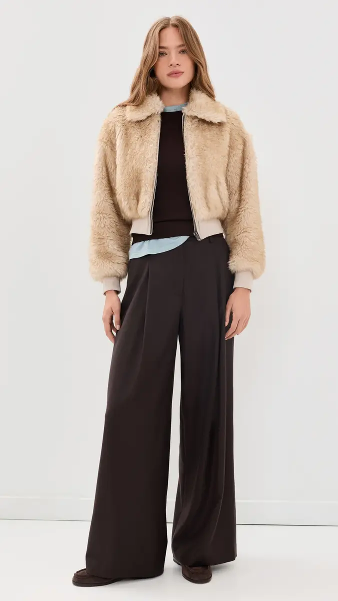 Wayf Nathalie Faux Fur Jacket | Thumbnail 5 Wayf Nathalie Faux Fur Jacket | Thumbnail 5
