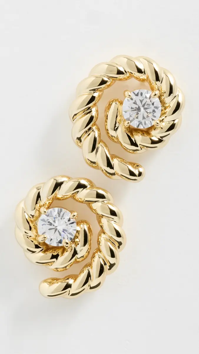 Luv AJ Charlotte Coil Studs | Thumbnail 2 Luv AJ Charlotte Coil Studs | Thumbnail 2