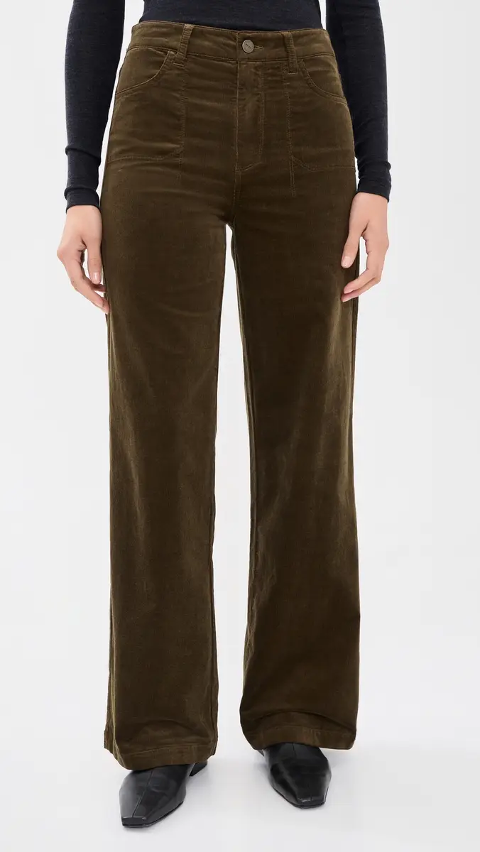 PAIGE Anessa Utility Stitch Pocket Corduroy Pants | Thumbnail 2