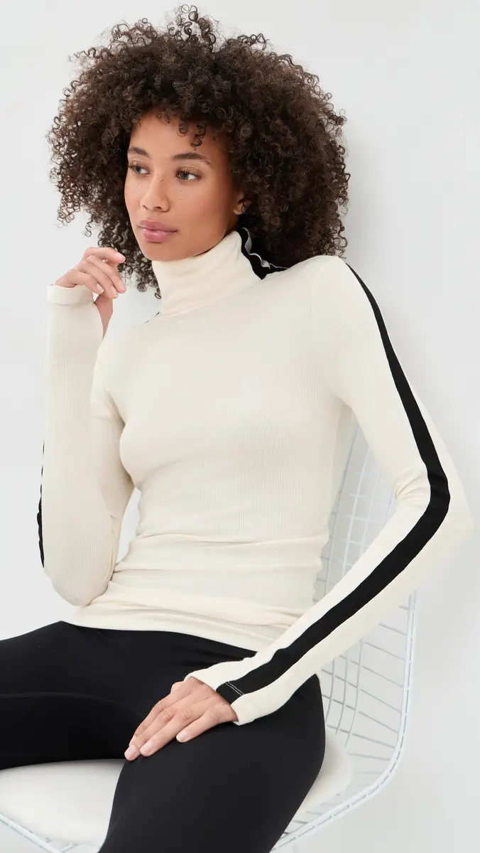 Splits59 Jackson Rib Full Length Turtleneck | Thumbnail 2 Splits59 Jackson Rib Full Length Turtleneck | Thumbnail 2