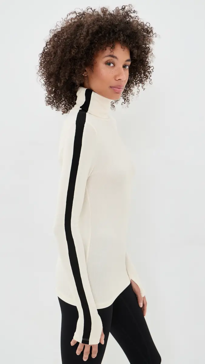 Splits59 Jackson Rib Full Length Turtleneck | Thumbnail 4 Splits59 Jackson Rib Full Length Turtleneck | Thumbnail 4