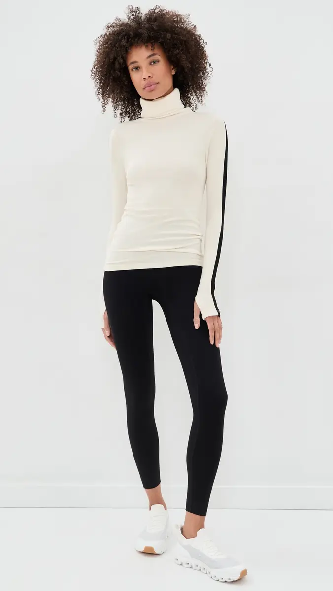 Splits59 Jackson Rib Full Length Turtleneck | Thumbnail 5 Splits59 Jackson Rib Full Length Turtleneck | Thumbnail 5