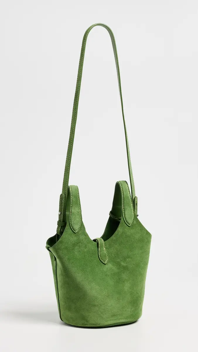 Polo Ralph Lauren Small Suede Poly Crossbody Bag | Thumbnail 4 Polo Ralph Lauren Small Suede Poly Crossbody Bag | Thumbnail 4