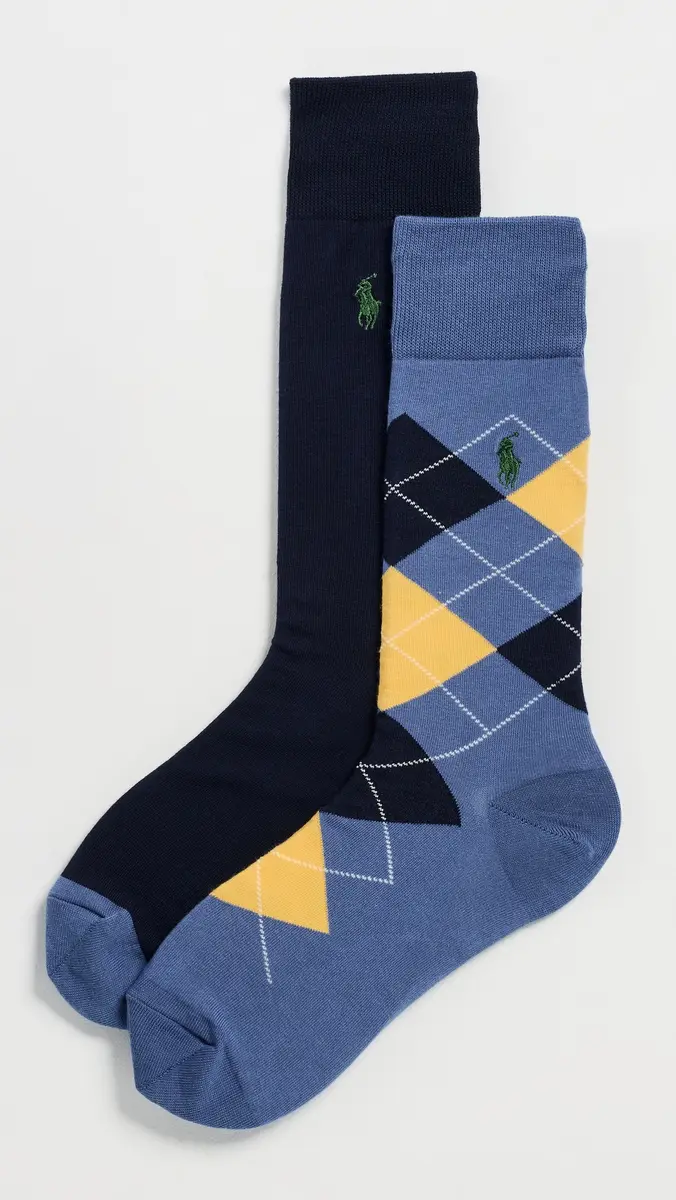 Polo Ralph Lauren Argyle Socks 2 Pack | Thumbnail 2 Polo Ralph Lauren Argyle Socks 2 Pack | Thumbnail 2