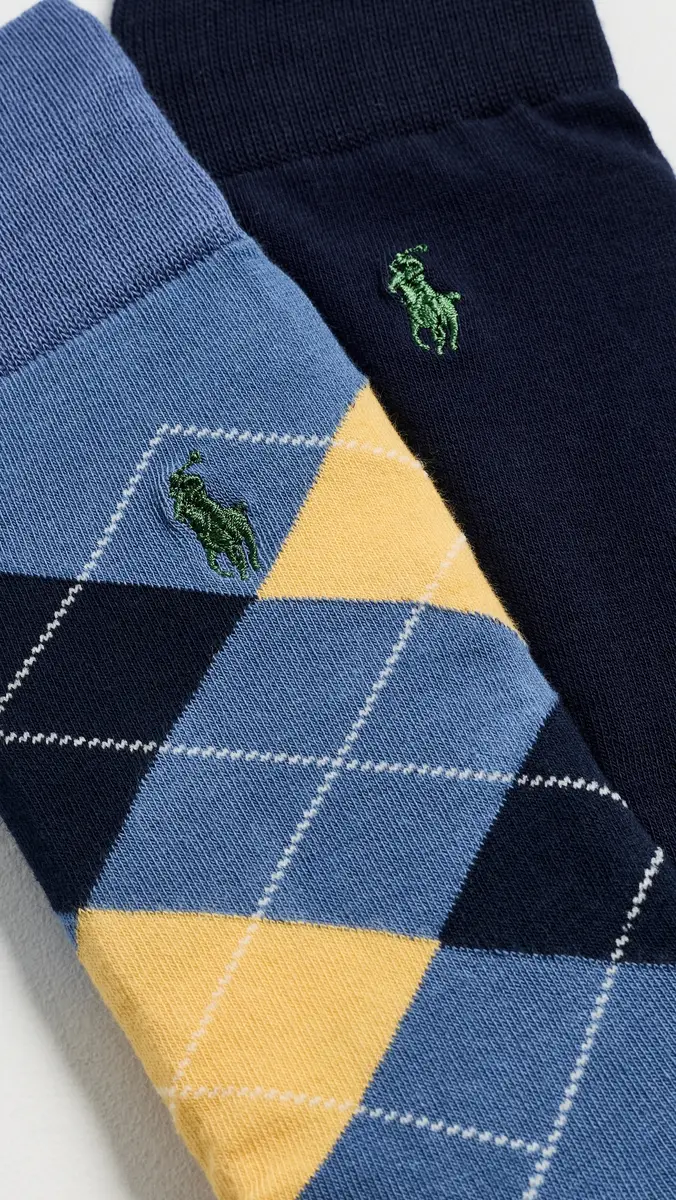 Polo Ralph Lauren Argyle Socks 2 Pack | Thumbnail 3 Polo Ralph Lauren Argyle Socks 2 Pack | Thumbnail 3