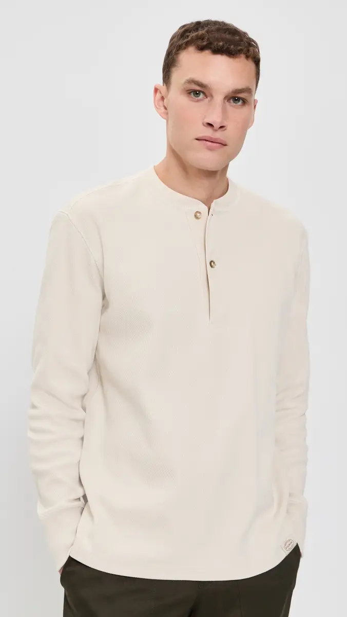 Filson Waffle Knit Henley | Thumbnail 2 Filson Waffle Knit Henley | Thumbnail 2