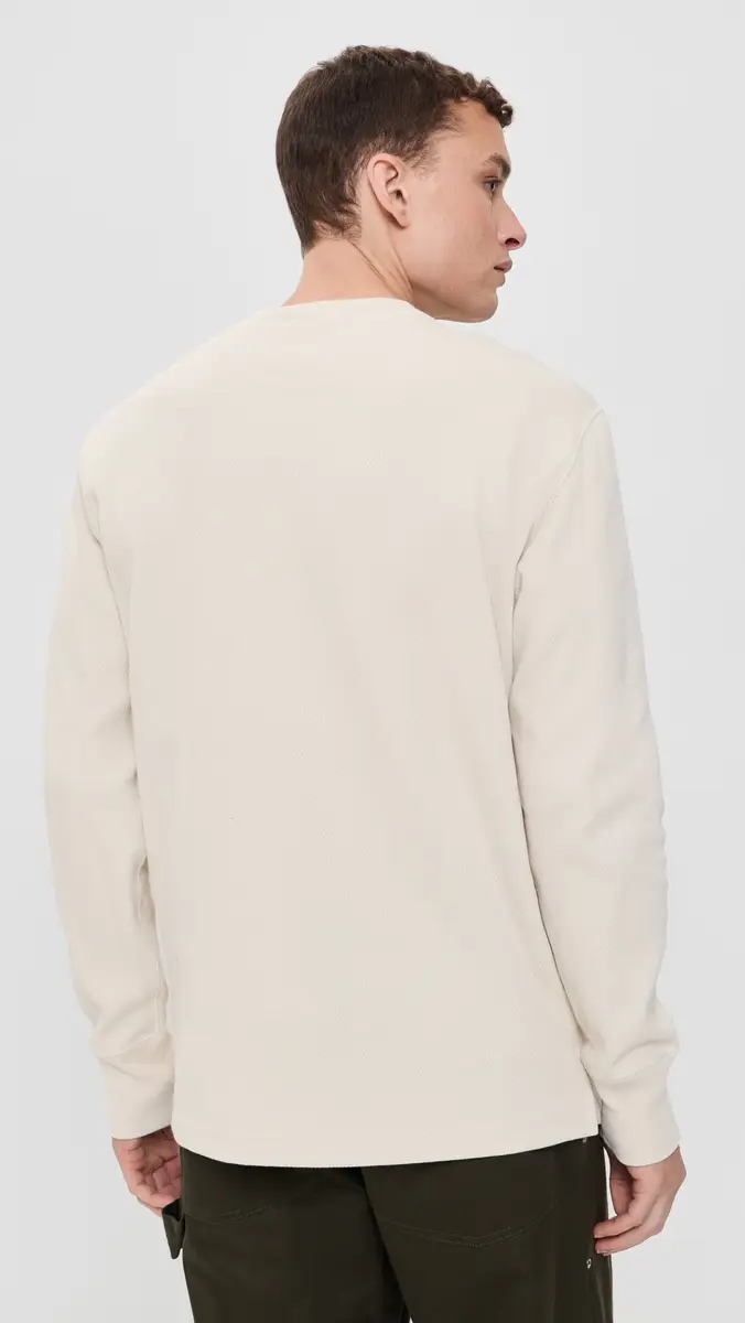 Filson Waffle Knit Henley | Thumbnail 3 Filson Waffle Knit Henley | Thumbnail 3