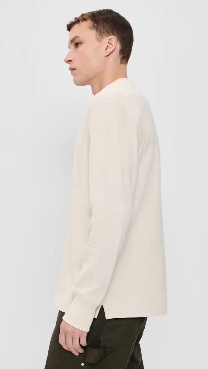 Filson Waffle Knit Henley | Thumbnail 4 Filson Waffle Knit Henley | Thumbnail 4