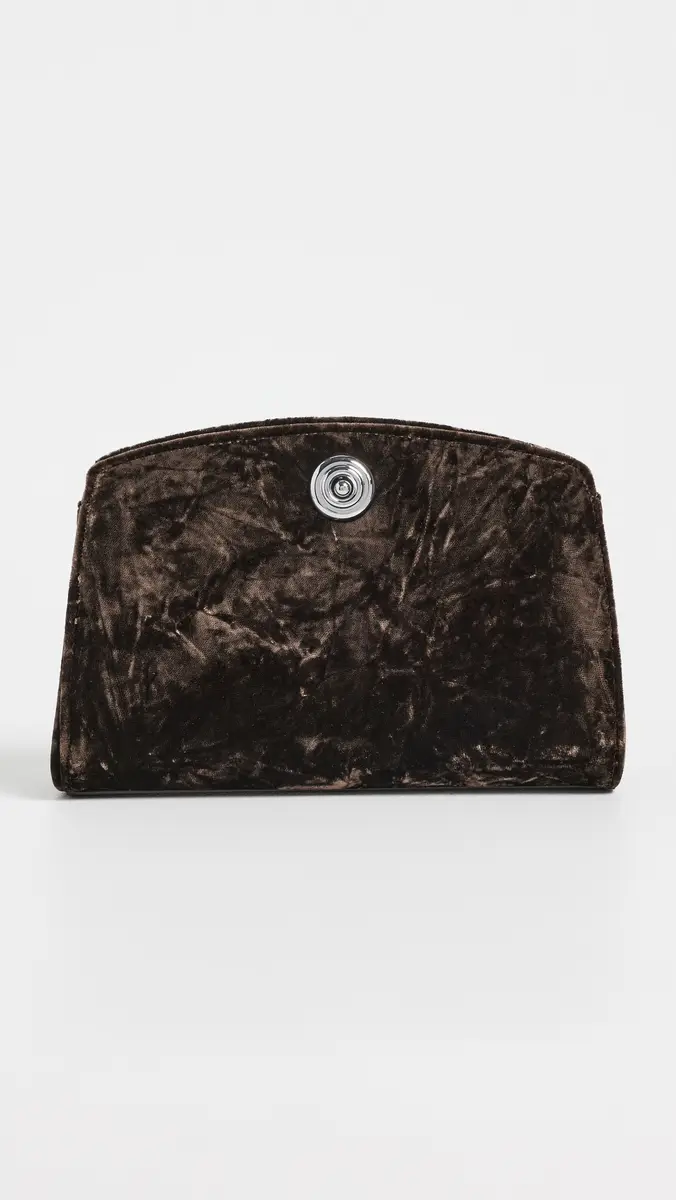 Liffner Pushlock Velvet Clutch | Thumbnail 2 Liffner Pushlock Velvet Clutch | Thumbnail 2