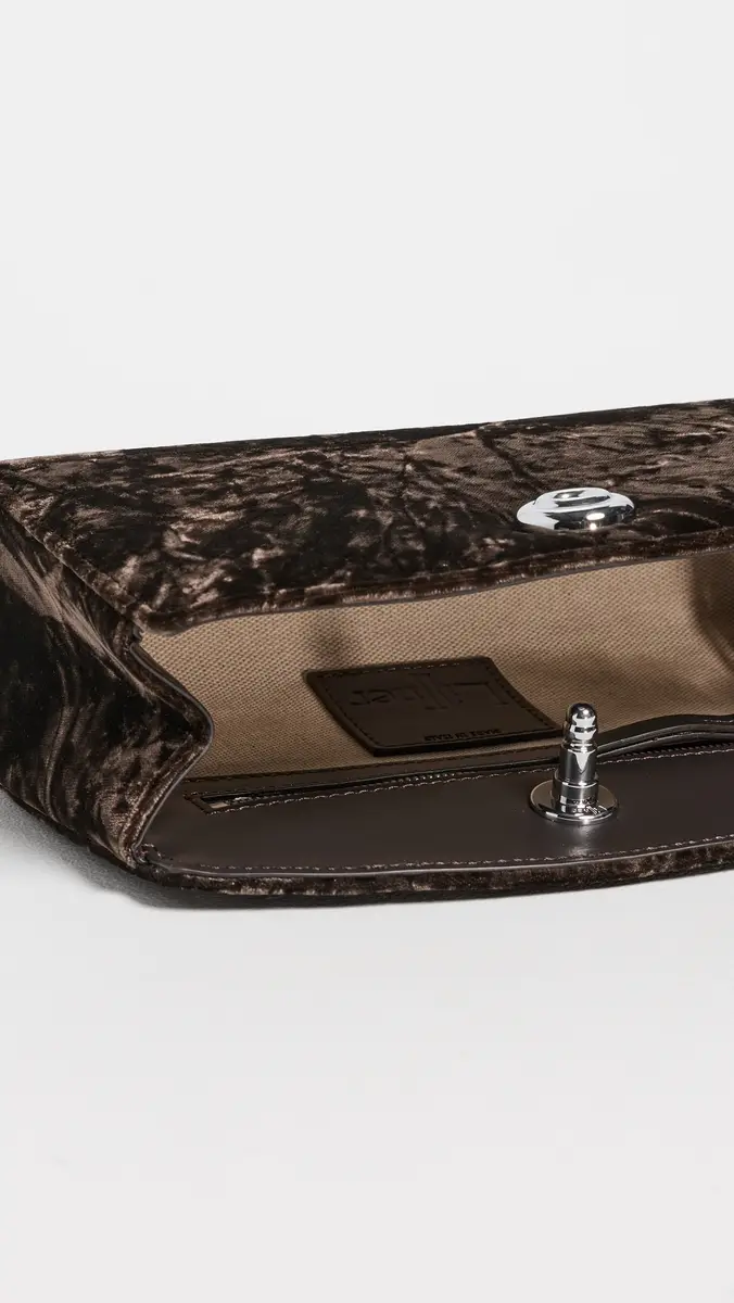 Liffner Pushlock Velvet Clutch | Thumbnail 6 Liffner Pushlock Velvet Clutch | Thumbnail 6
