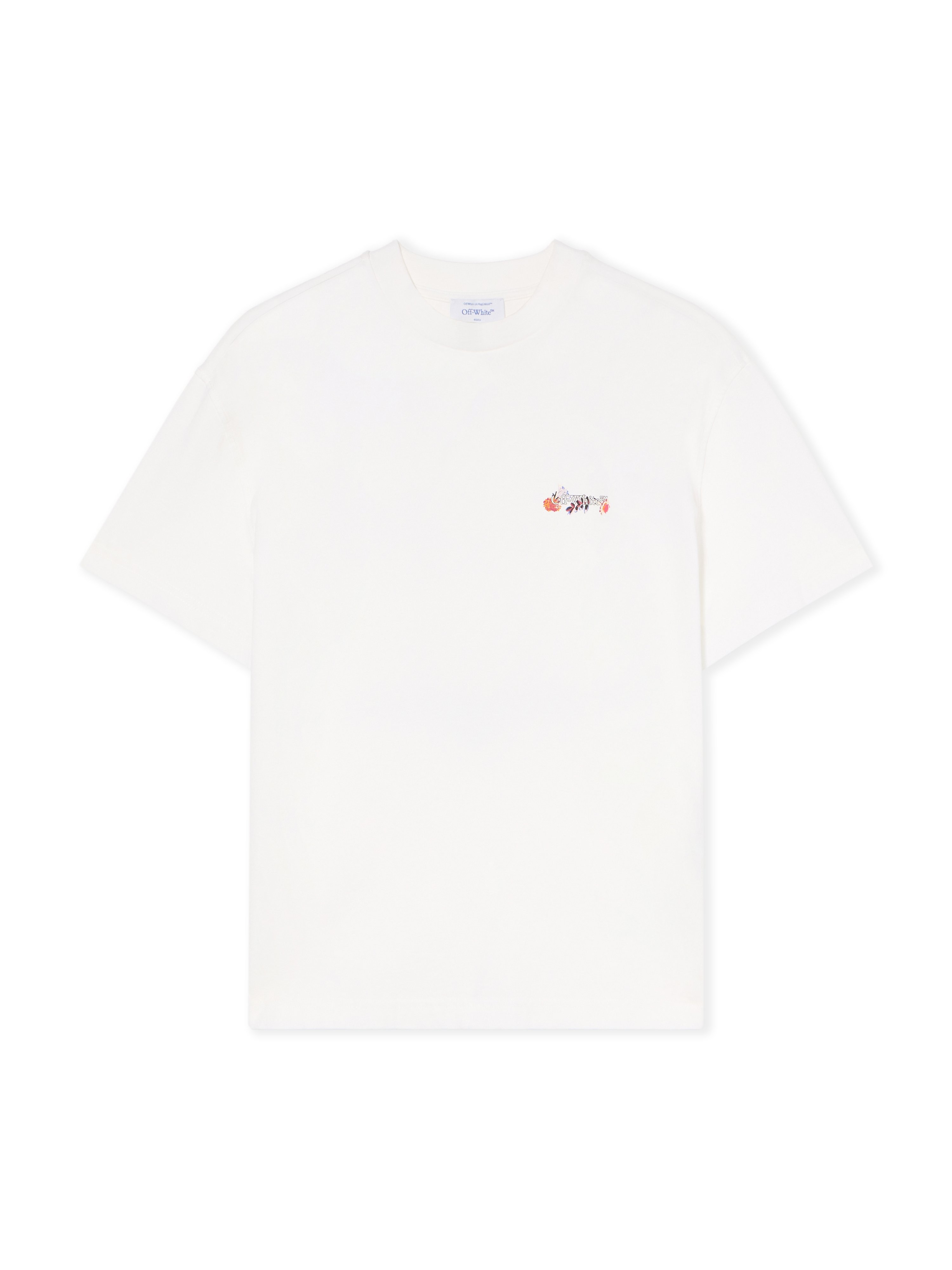 Off-White Flower Vase Regular Logo Tee