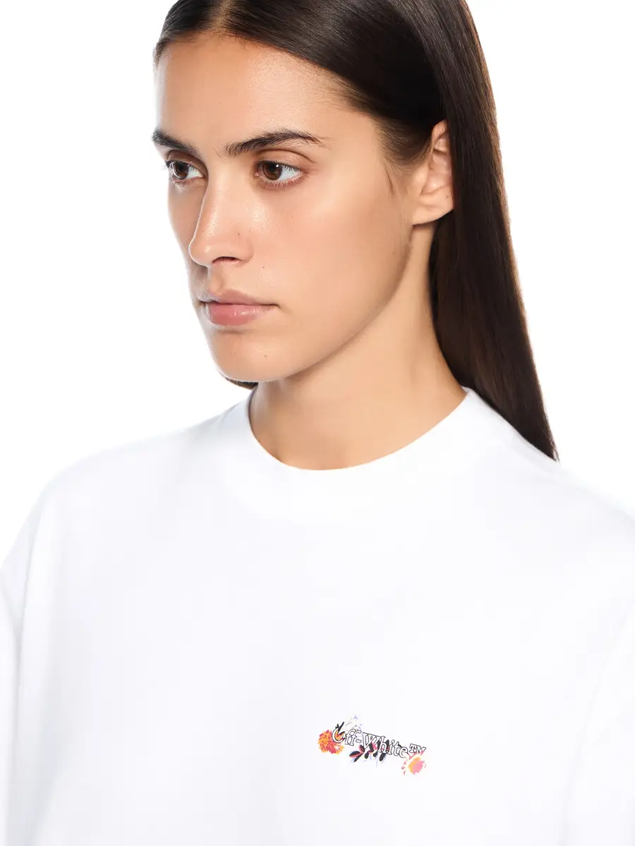 Off-White Flower Vase Regular Logo Tee | Thumbnail 2 Off-White Flower Vase Regular Logo Tee | Thumbnail 2