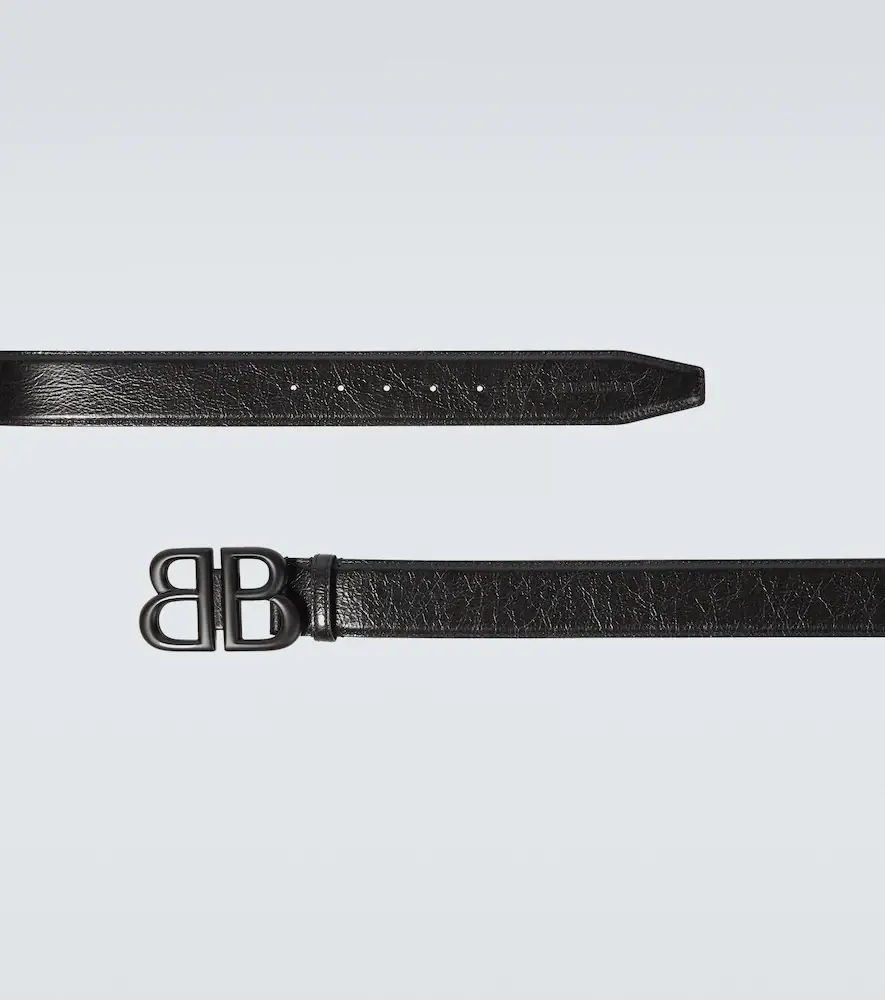 Balenciaga Monaco BB leather belt | Thumbnail 2