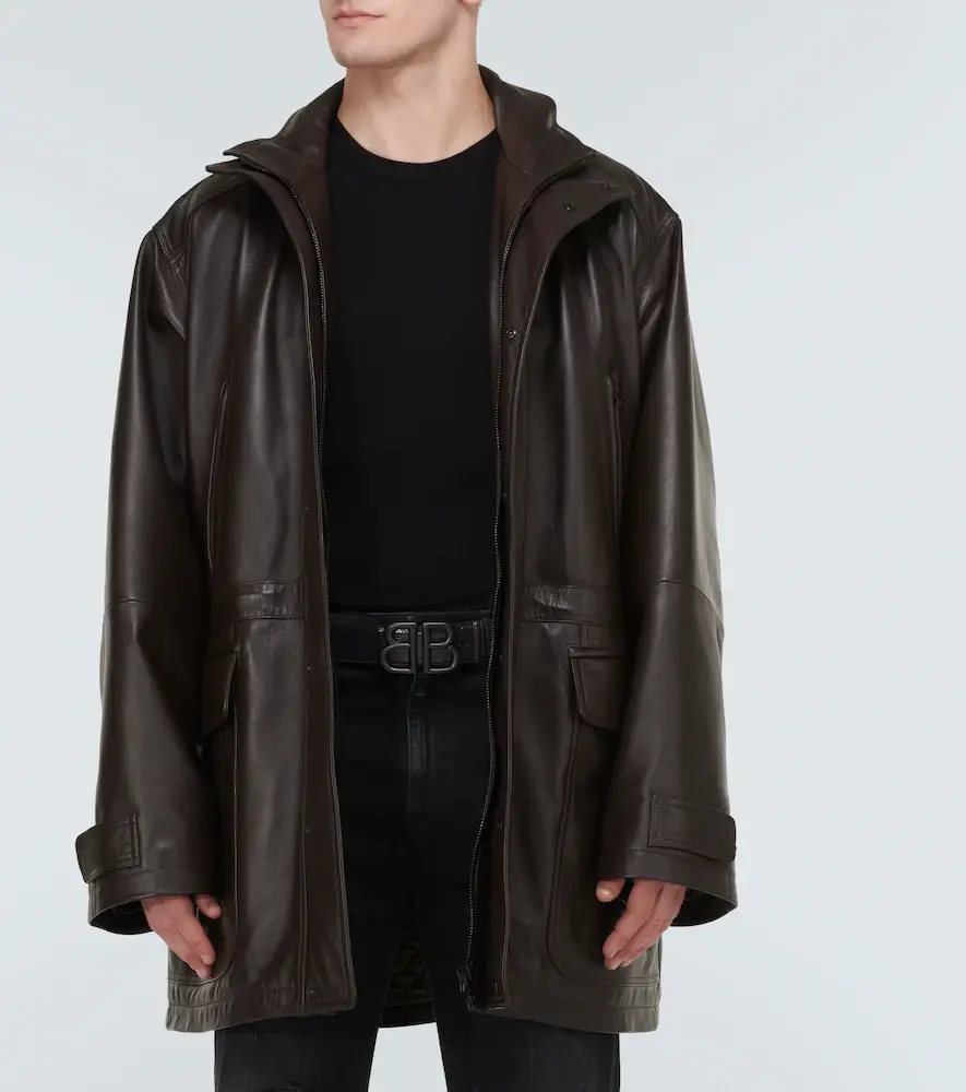 Balenciaga Monaco BB leather belt | Thumbnail 3