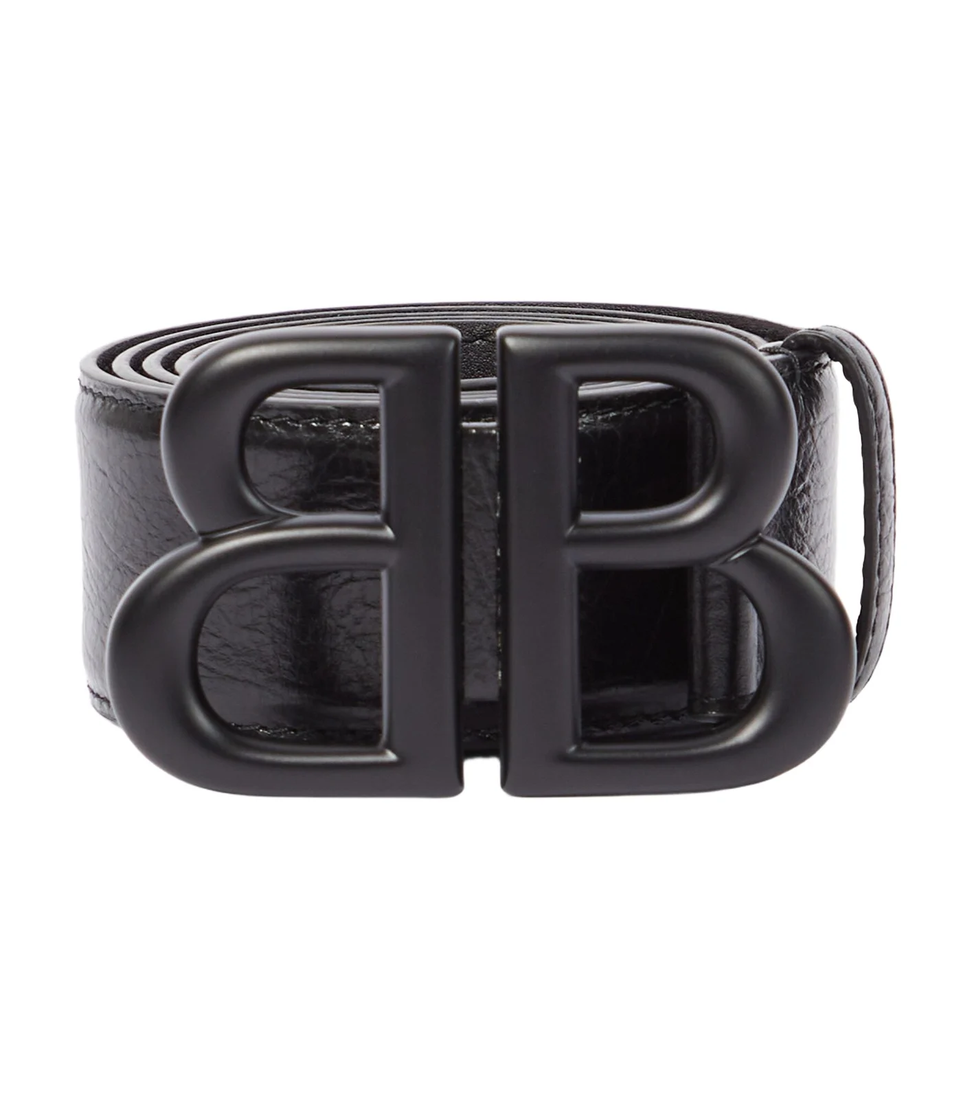 Balenciaga Monaco BB leather belt
