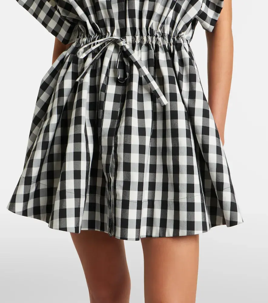 Givenchy Checked cotton-blend shirt dress | Thumbnail 3