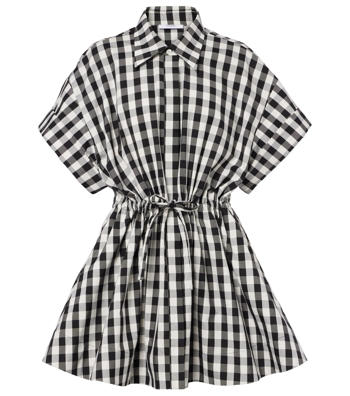 Givenchy Checked cotton-blend shirt dress