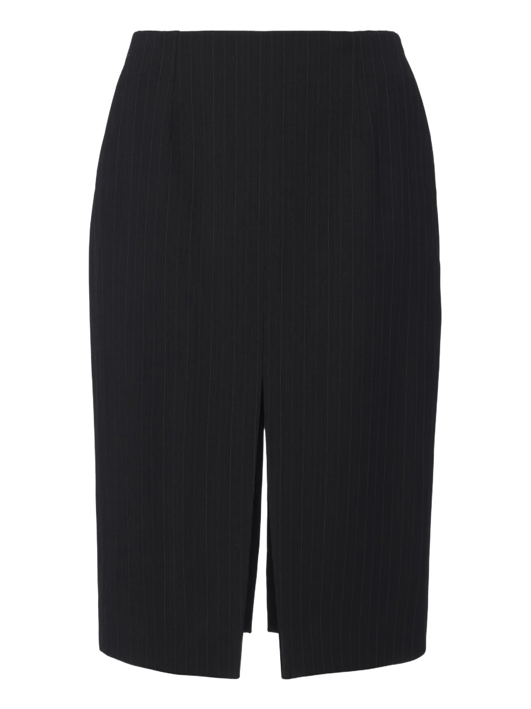 Saint Laurent Chalk stripe wool-blend pencil skirt